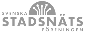 Svenska stadsnät logga